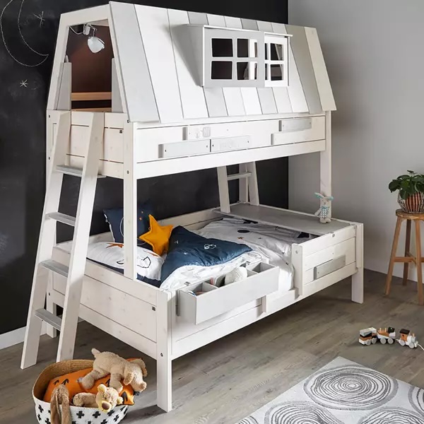 Junior Magazine Lifetime Adventure Hangout Bed with Treehouse Den, £2694.99, Cuckooland