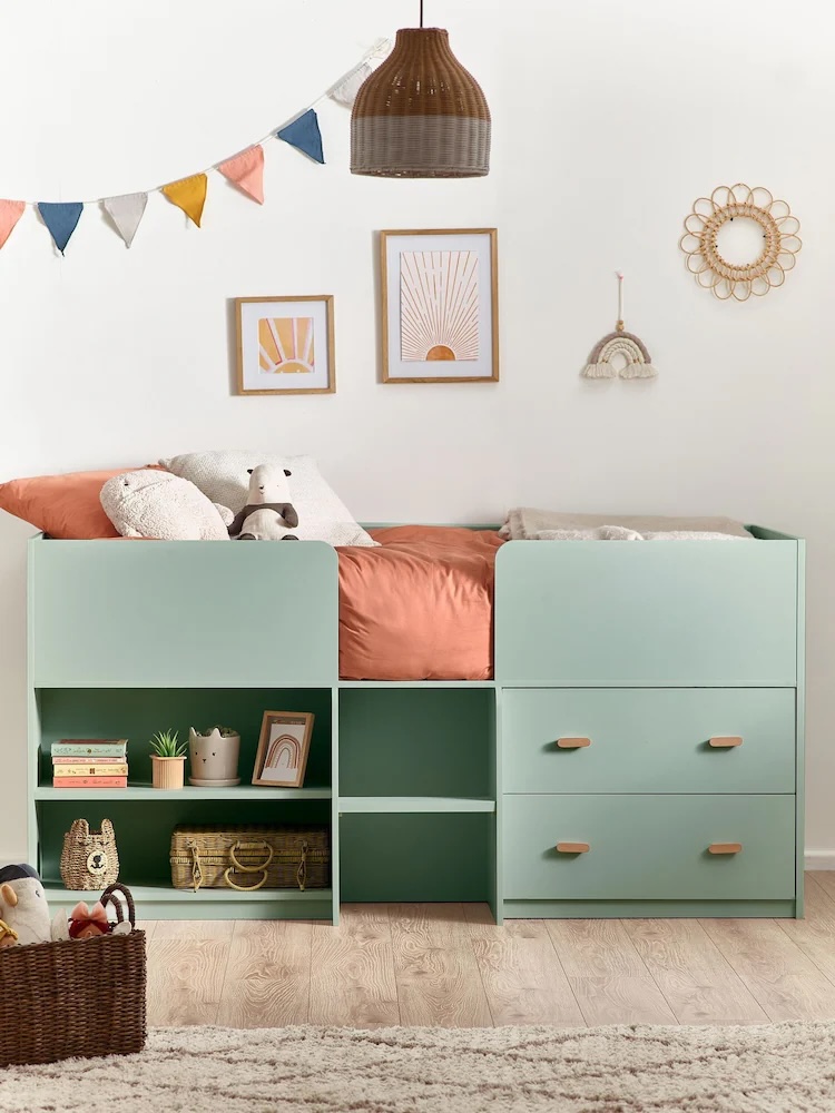 Junior Magazine Alix Storage Cabin Single Bed Frame, £499, NEXT