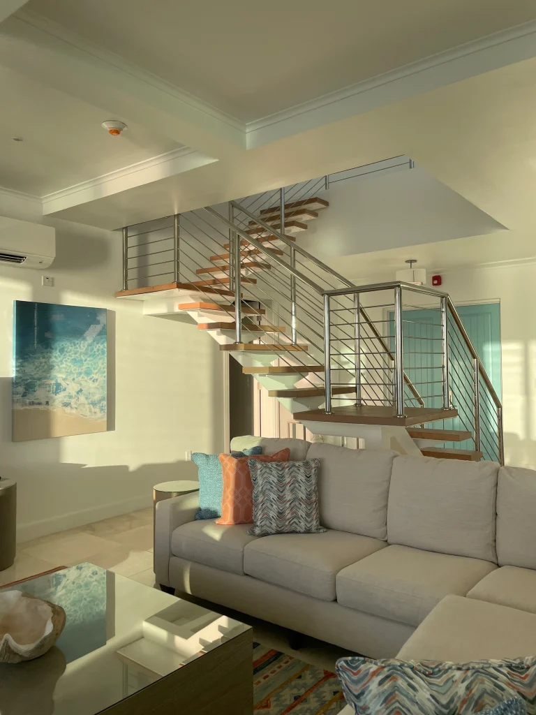 Junior Magazine Ocean Point Apartment Interior at Windjammer Landing Villa Beach Resort in St Lucia