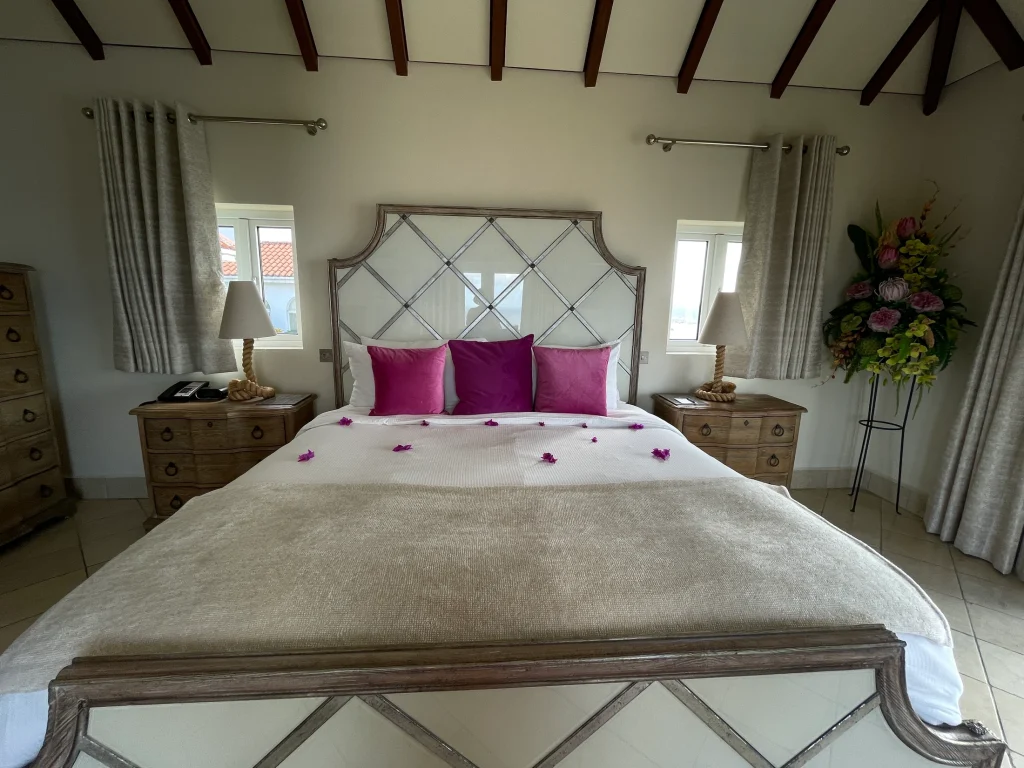 Junior Magazine Estate Villa Bedroom at Windjammer Landing Villa Beach Resort in St Lucia