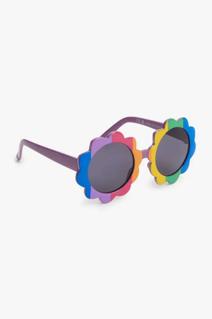 Junior Magazine Rainbow Flower Sunglasses, £6, NEXT