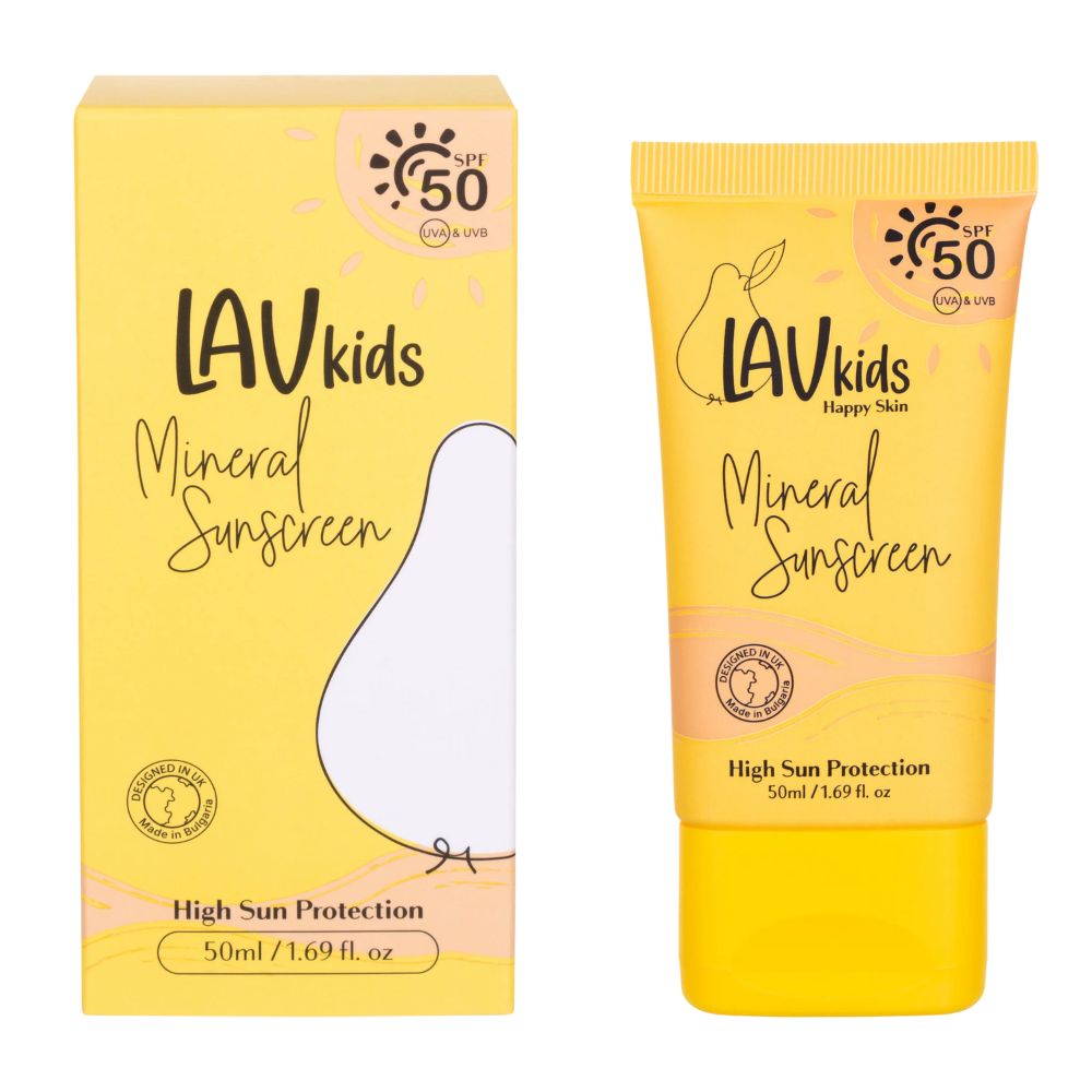 Junior Magazine This lightweight, non-greasy formula absorbs easily without leaving a white cast, made with natural ingredients, it’s water-resistant, reef-safe, and perfect for everyday outdoor adventures. SPF 50 Mineral Sunscreen, £15.99 for 50ml, LAV Kids