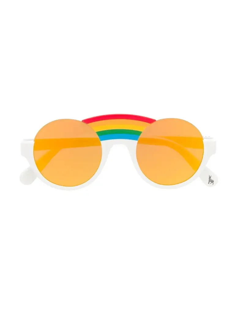 Junior Magazine Stella McCartney Kids Rainbow round-frame sunglasses, £110, FarFetch