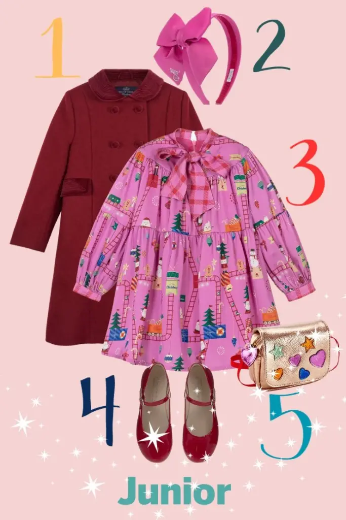 Junior Magazine Childrens Fashion Stylish Christmas Outfits for Children