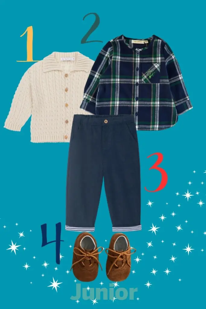 Junior Magazine Childrens Fashion Stylish Christmas Outfits for Children