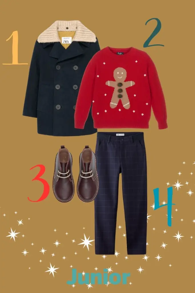 Junior Magazine Childrens Fashion Stylish Christmas Outfits for Children