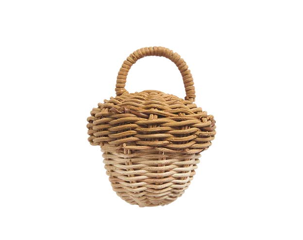 Junior Magazine Ratten Acorn Rattle, £17.90, Olli Ella
