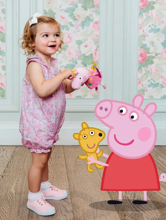 Junior Magazine Fashion News Trotters London X Peppa Pig Launch Kids Clothing Collection