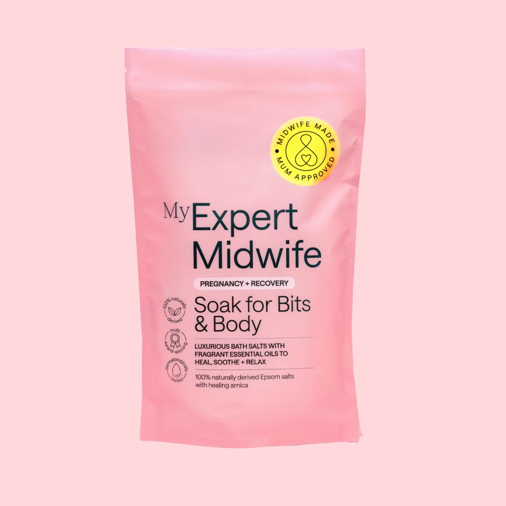 Junior Magazine My Expert Midwife Soak for Bits and Body, £19.50 for 750g