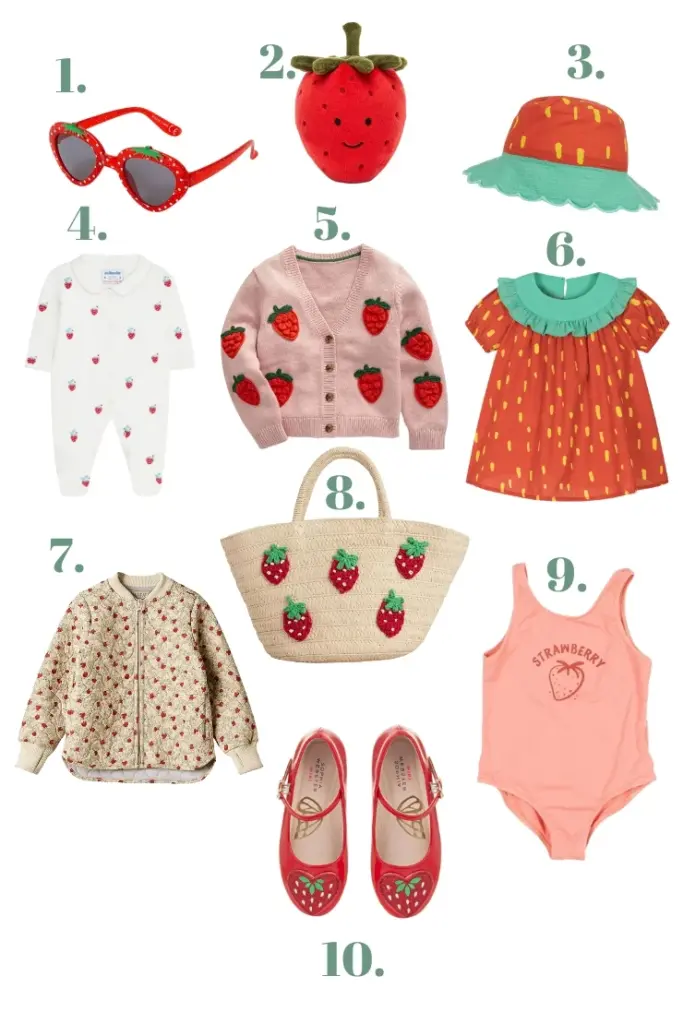 Junior Magazine Childrens Fashion Junior Edit: Strawberry Prints