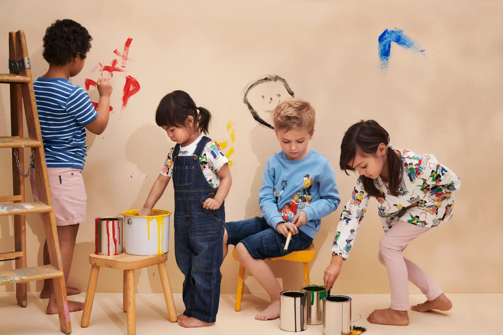 Junior Magazine Children's Books Swedish Design House PO.P collaborates with Swedish Literary Heroes