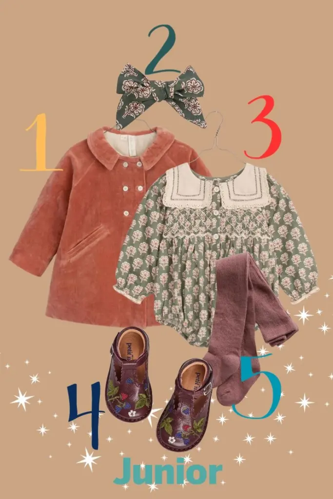 Junior Magazine Childrens Fashion Stylish Christmas Outfits for Children