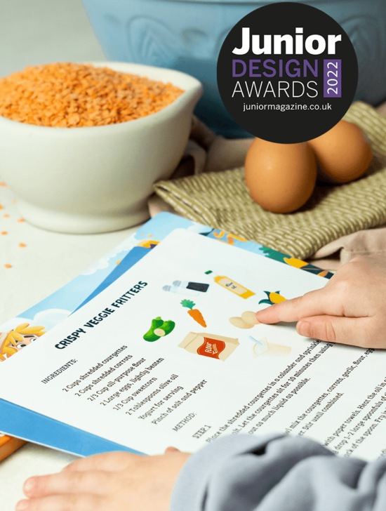 Junior Magazine Junior Design Awards 2022 Best Family Cookbook | Junior Design Awards 2022