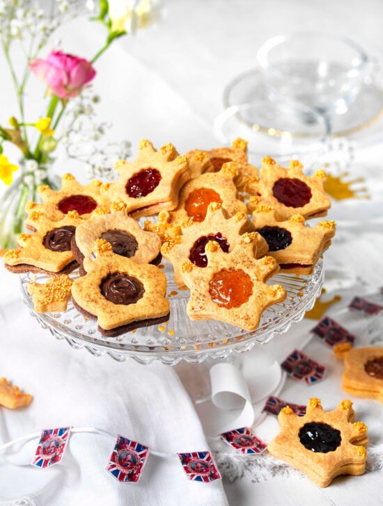 Junior Magazine Family Recipes Glittering Shortbread & Jammy Crowns for the King’s Coronation