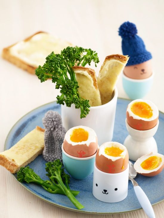 Junior Magazine Family Recipes Perfect Boiled Egg and Soldiers for children by Annabel Karmel