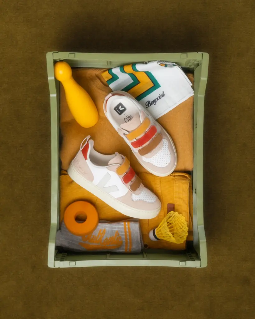 Junior Magazine Fashion News Veja x Bonpoint Launch Baby Sneakers