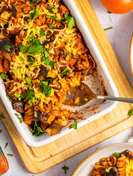 Junior Magazine Family Recipes After School Suppers: Kid friendly aubergine pasta bake