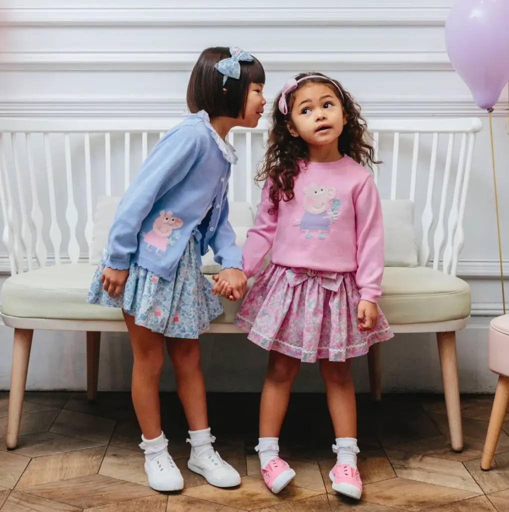 Junior Magazine Fashion News Trotters London X Peppa Pig Launch Kids Clothing Collection