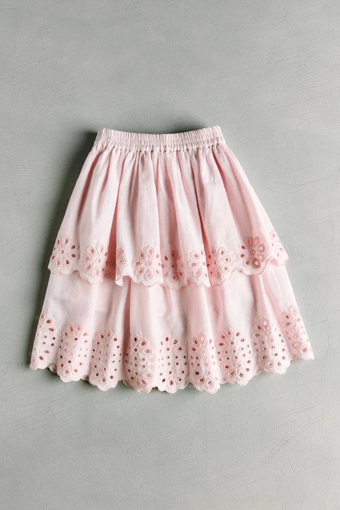 Junior Magazine EMBROIDERED RUFFLED SKIRT, £42.99