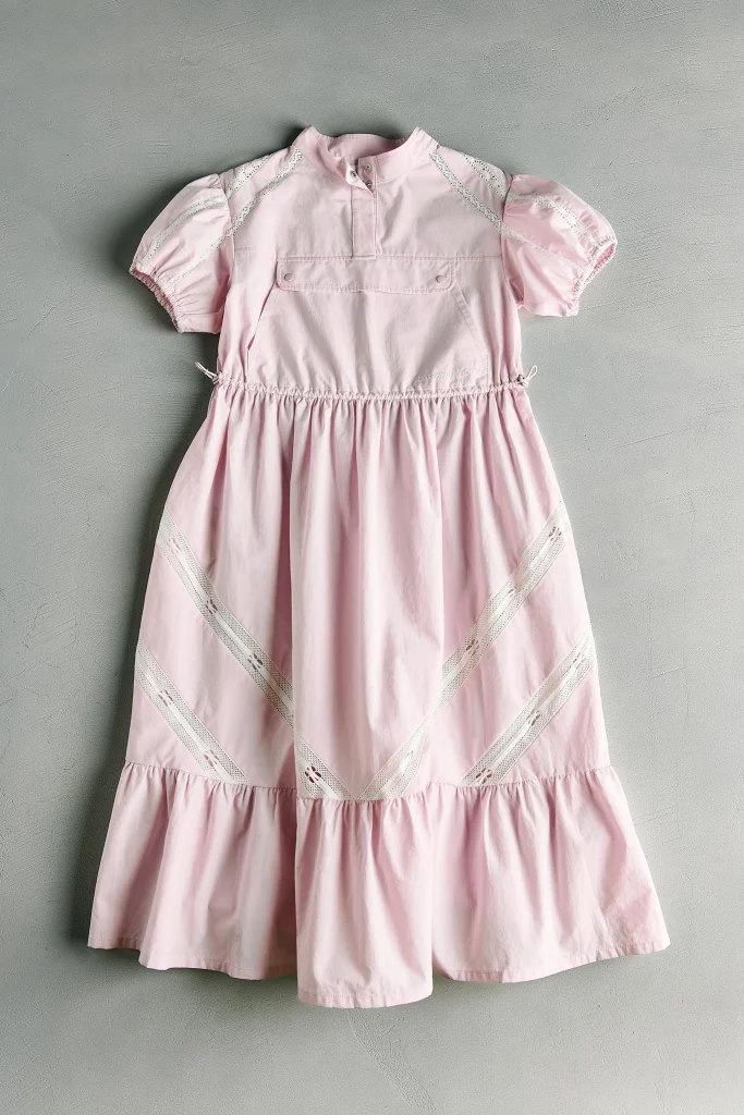 Junior Magazine TECHNICAL DRESS WITH LACE, £59.99