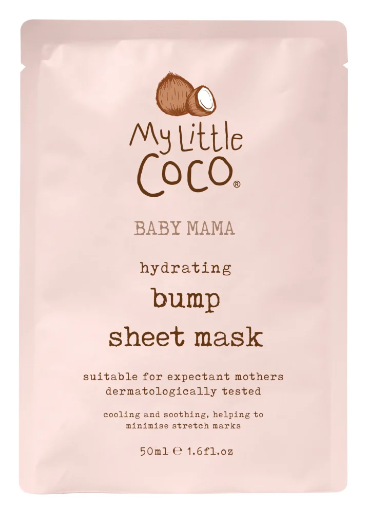 Junior Magazine My Little Coco Baby Mama Hydrating Bump Sheet Mask, £6.25 for 50ml