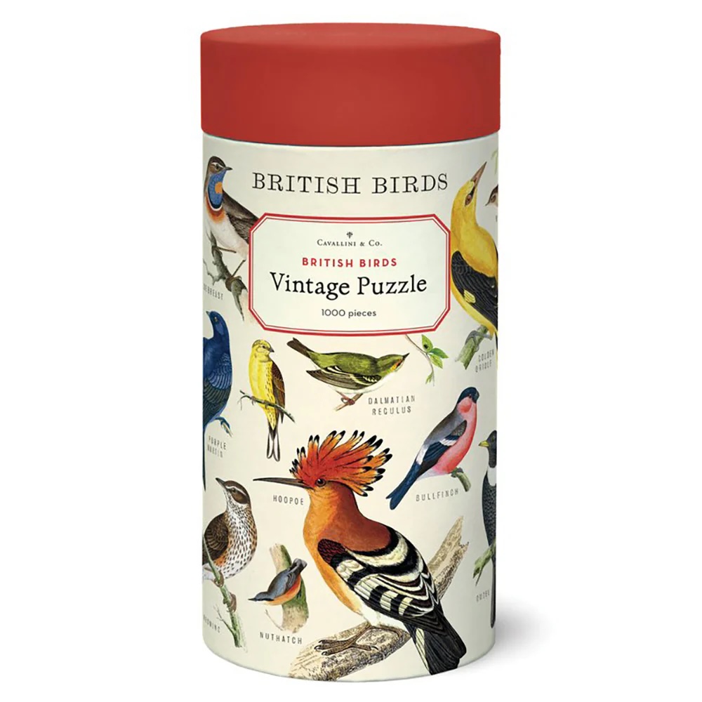 Junior Magazine British Birds Puzzle – 1000 Piece Jigsaw, £25.50, Willow & Stone