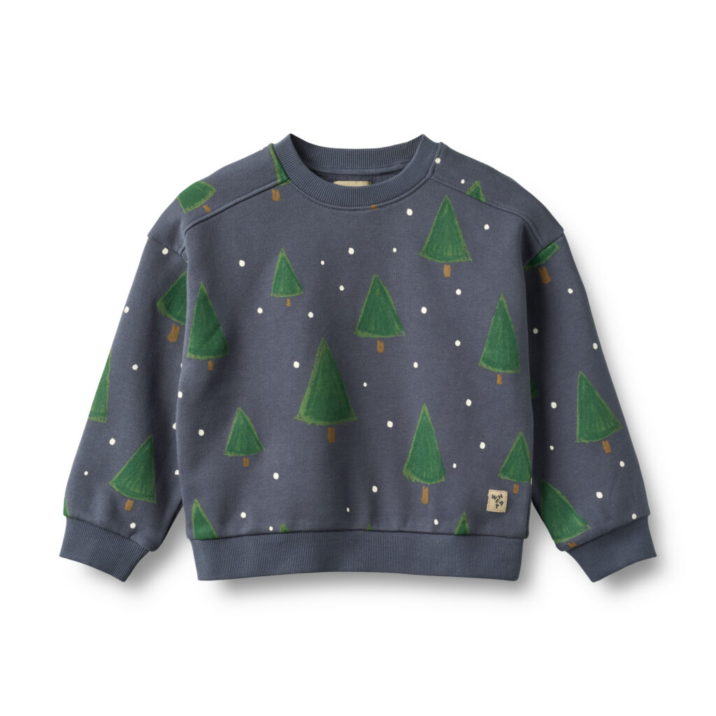 Junior Magazine Christmas Tree Sweatshirt, £34.95, Wheat