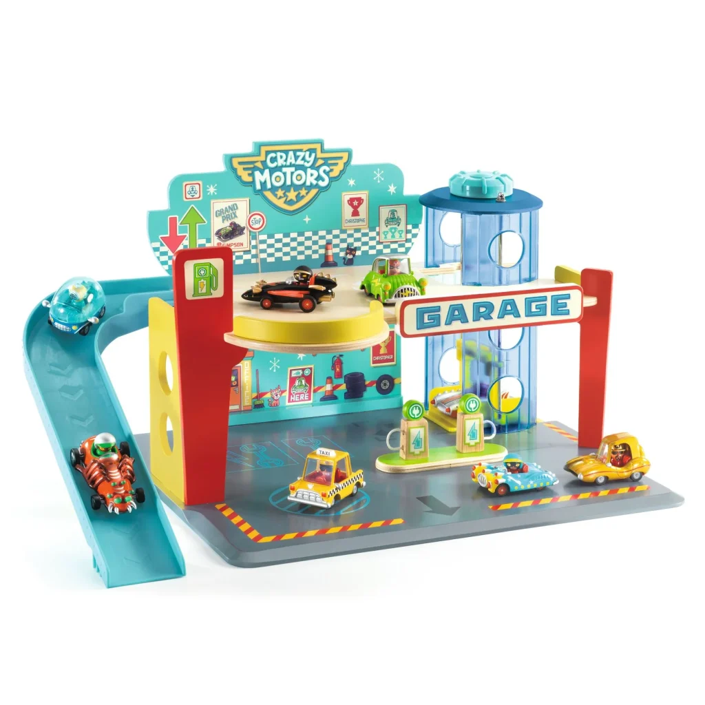 Junior Magazine Djeco Crazy Motors garage play set, £79.00