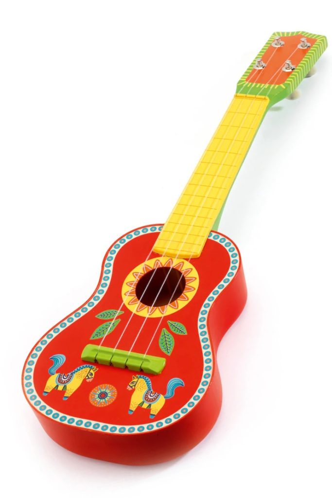 Junior Magazine Djeco Red Ukulélé, £30