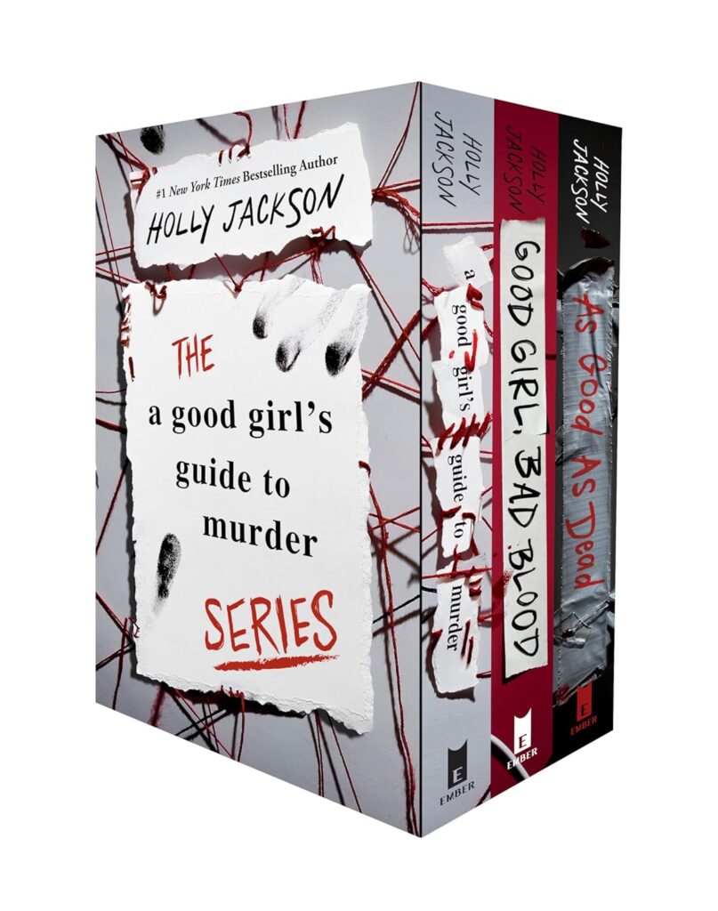 Junior Magazine The Good Girl’s Guide to Murder Book set by Holly Jackson , £21.89, Amazon