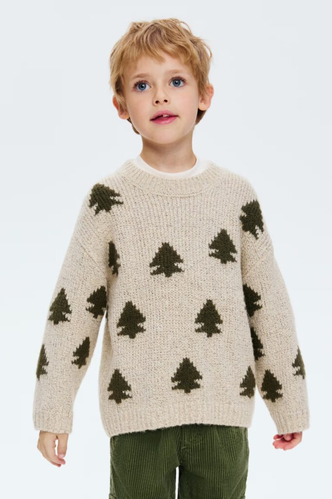 Junior Magazine Jacquard knit jumper, £15.99, H&M