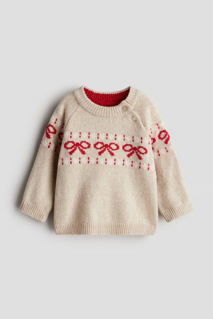Junior Magazine Jacquard knit Jumper, £12.99, H&M