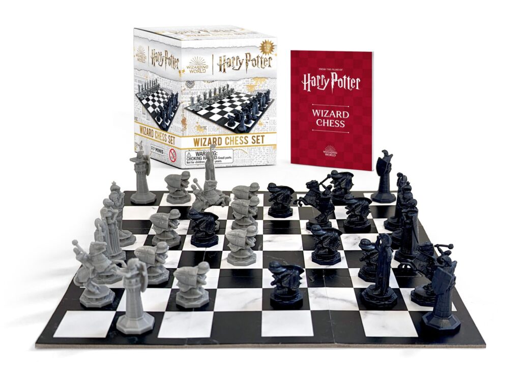 Junior Magazine Harry Potter Wizard Chess Set, £15.99, The British Museum Shop