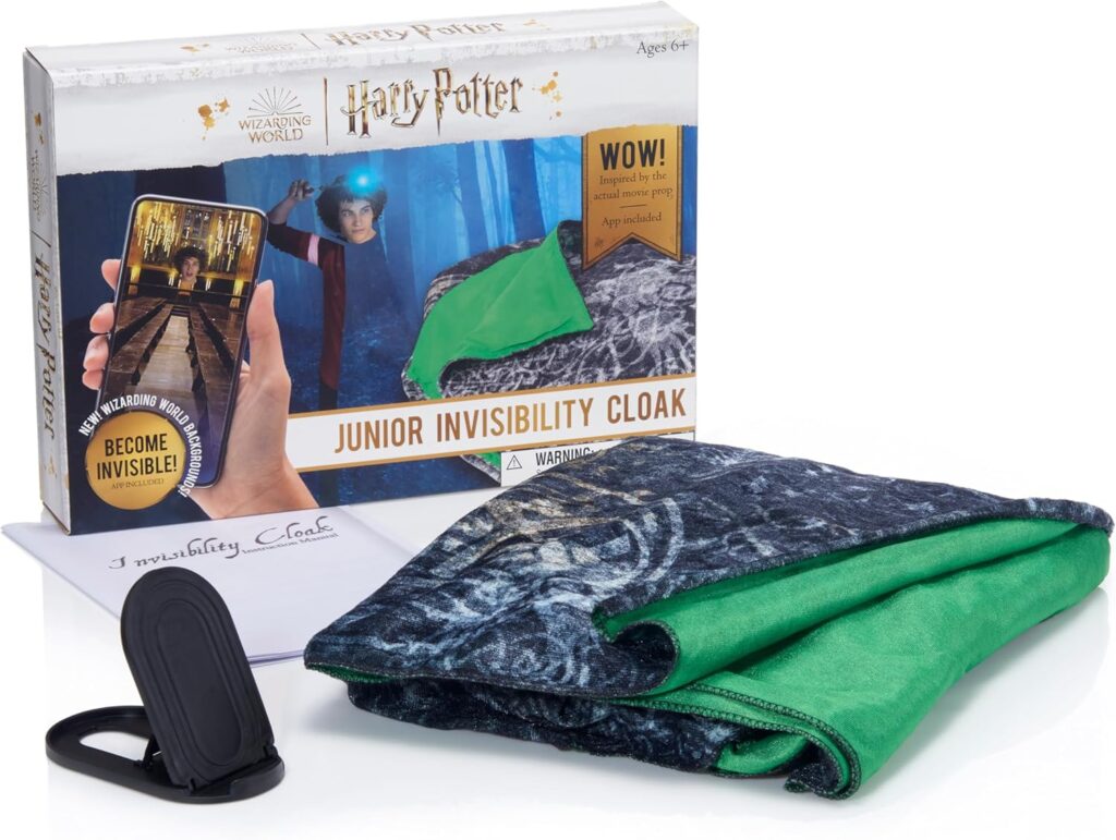 Junior Magazine WOW! Stuff Collection Deluxe Harry Potter Invisibility Cloak, from £28, Amazon