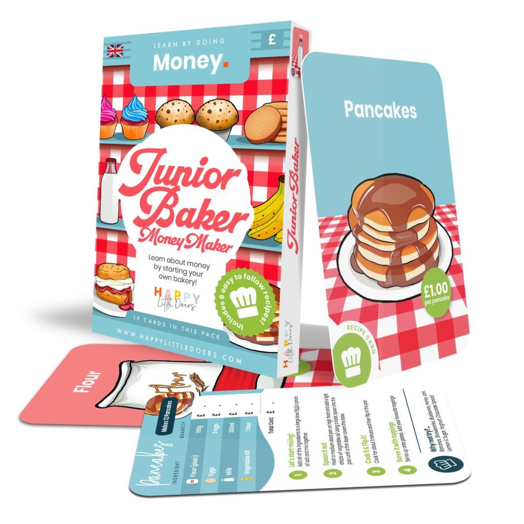 Junior Magazine Baking Flash Cards, £14.95, Happy Little Doers