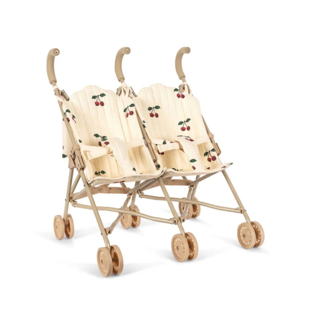 Junior Magazine Twin Doll Stroller, £69.95, Konges Slojd