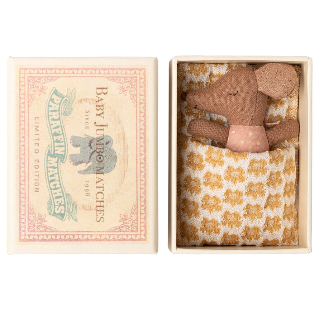 Junior Magazine Maileg Sleepy Wakey Baby, £20.75, Folk Interiors
