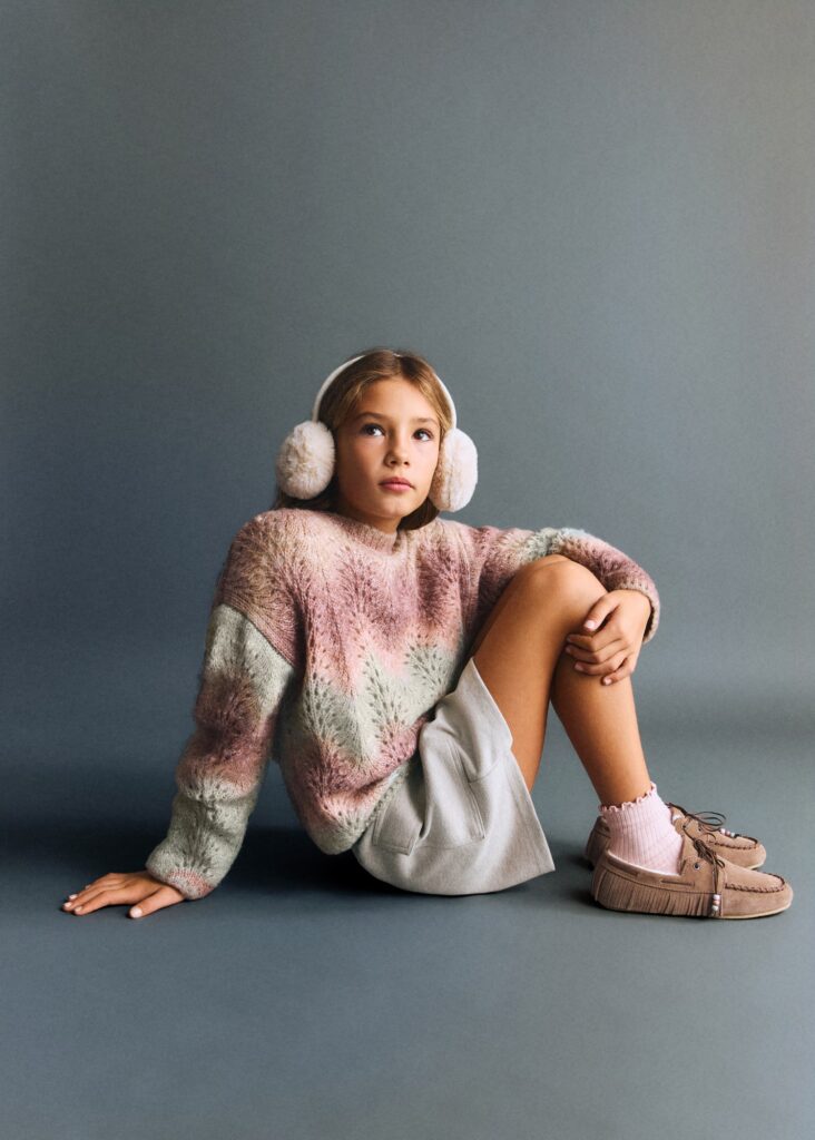 Junior Magazine Multi Coloured Knit, £27.99, Mango Kids