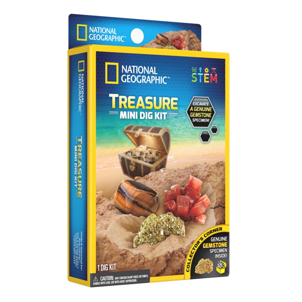 Junior Magazine Treasure Mini Dig Kit, £8.49, National Geographic Kids