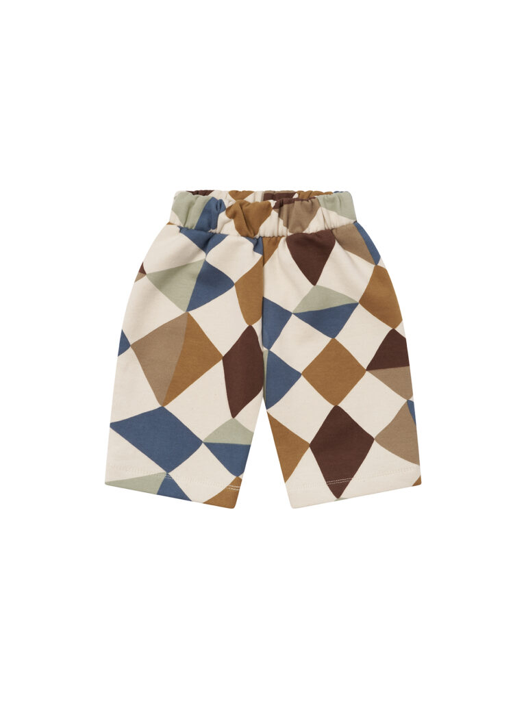 Junior Magazine Kite Patchwork Traveller Pants, £39, Organic Zoo