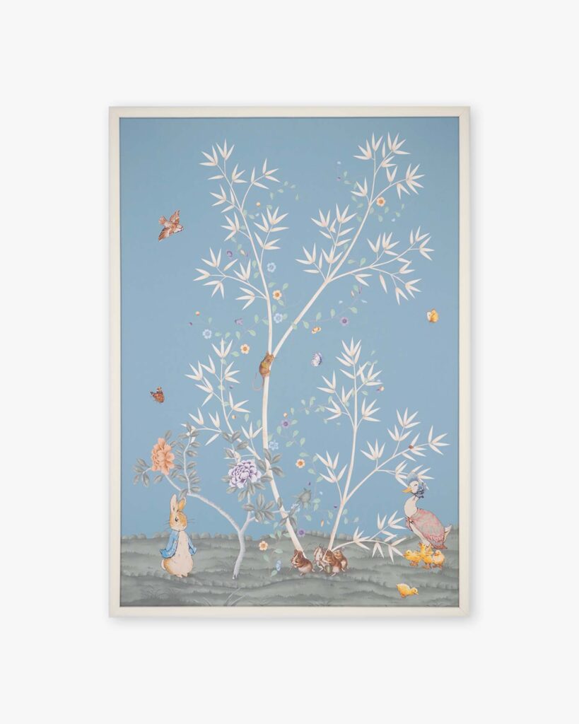 Junior Magazine Peter Rabbit Hill Top Blue Artwork, £450, Fromental