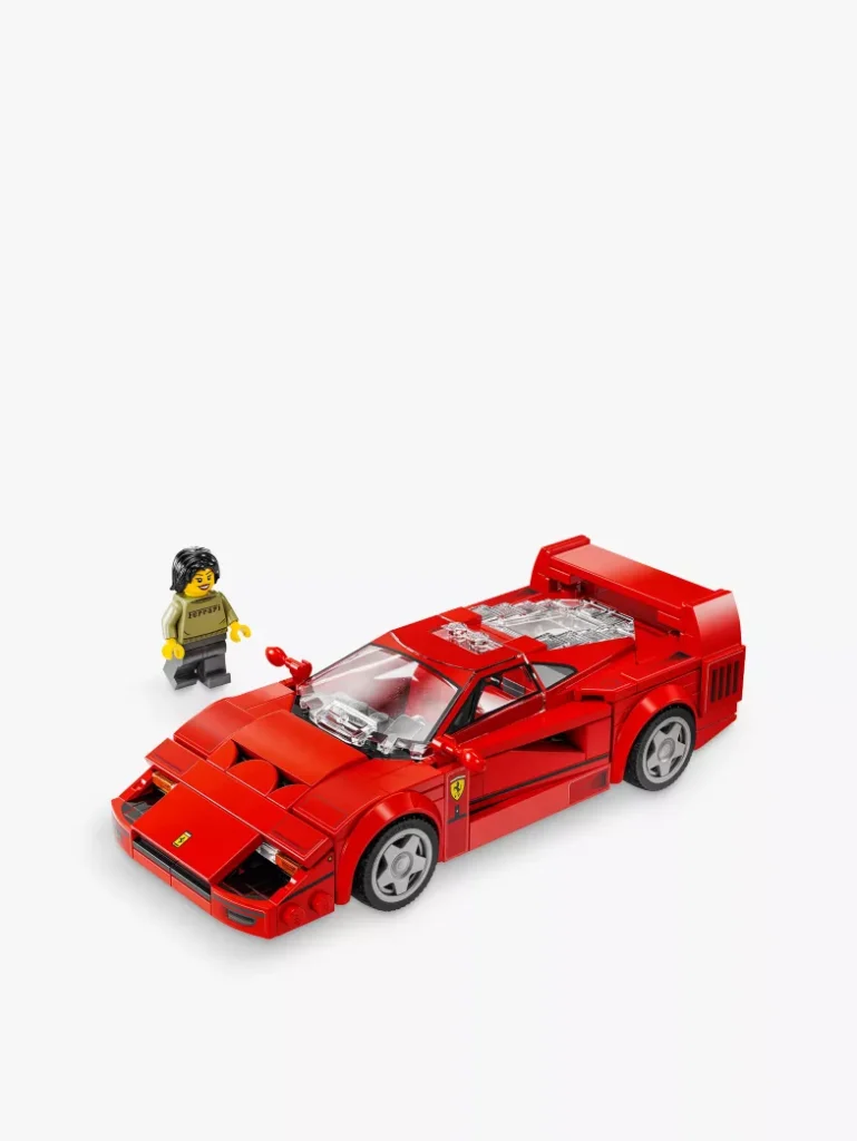 Junior Magazine LEGO Speed Champions Ferrari F40 Supercar Vehicle, £15.99, John Lewis