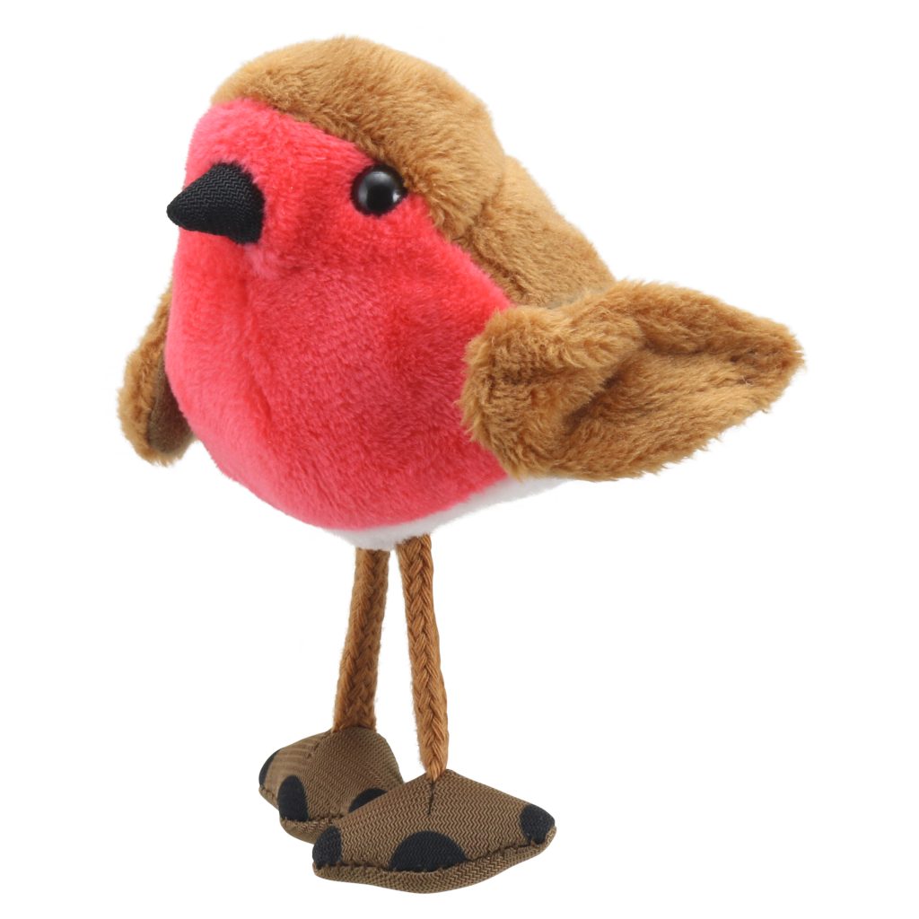 Junior Magazine Robin Finger Puppet , £4.50, Puppets by Post