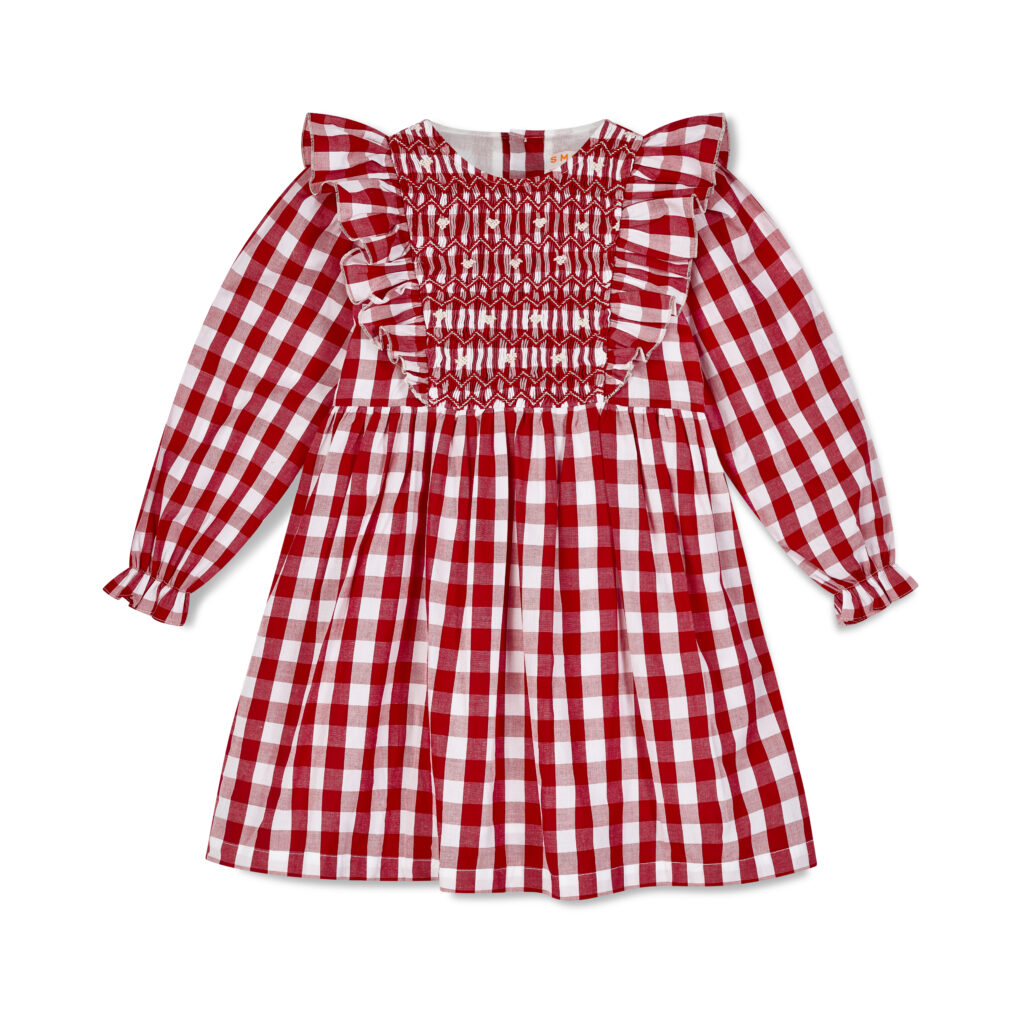 Junior Magazine Nightingale Gingham Dress, £69, Smock London
