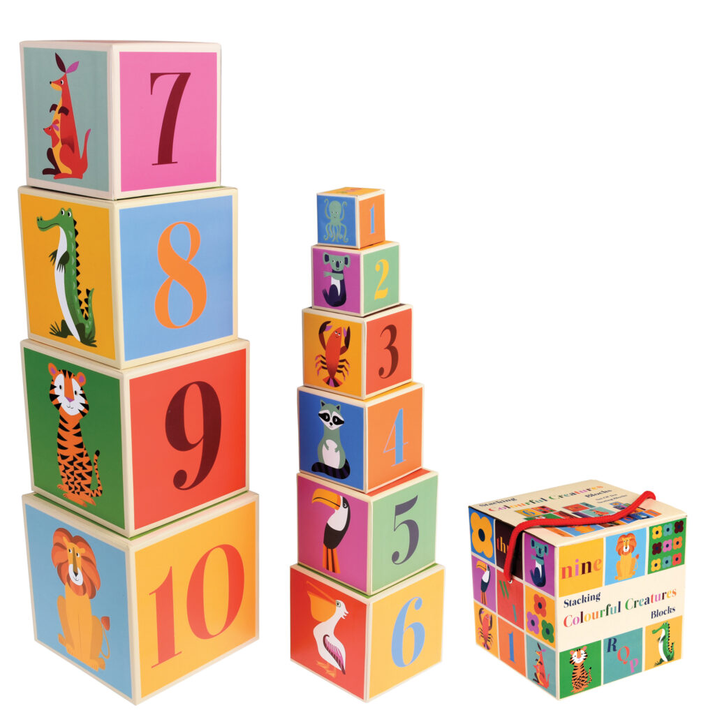 Junior Magazine Stacking Blocks, £14.95, Rex London