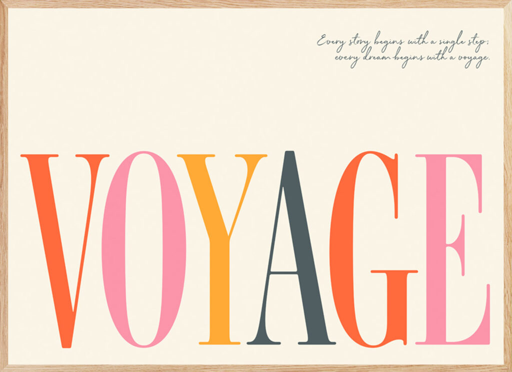 Junior Magazine Voyage Print, from £6.95, Desenio