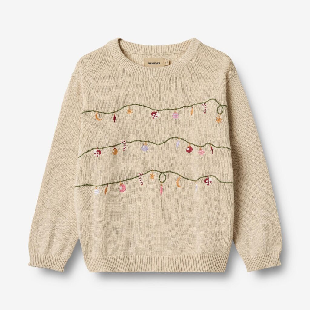 Junior Magazine Off white ‘Lisa’ Pullover, £44.95, WHEAT