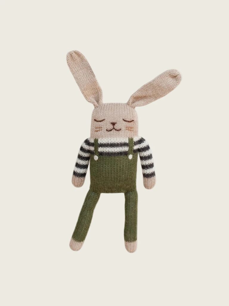 Junior Magazine Main Sauvage x Organic Zoo Bunny Soft Toy, £35, Organic Zoo