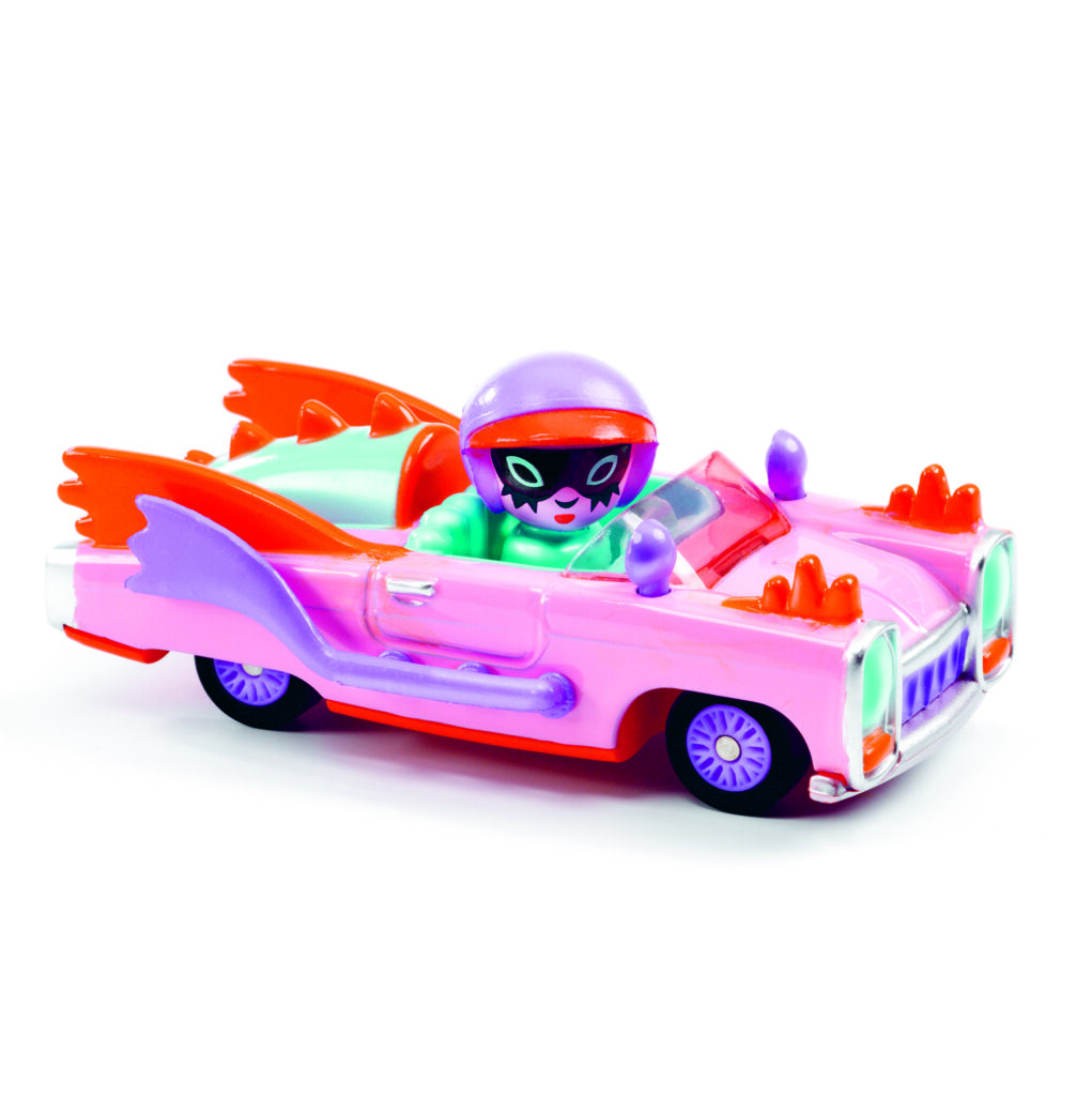 Junior Magazine Djeco Crazy Motors Pink Lady, £7.45, Crafts4Kids