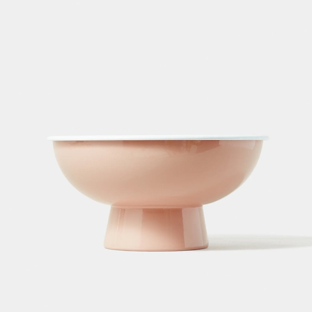 Junior Magazine Enamel Fruitbowl, £70, Falcon Enamelware